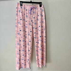 Muk Luks Pink Pajama Pants Cozy Intimates Sleepwear